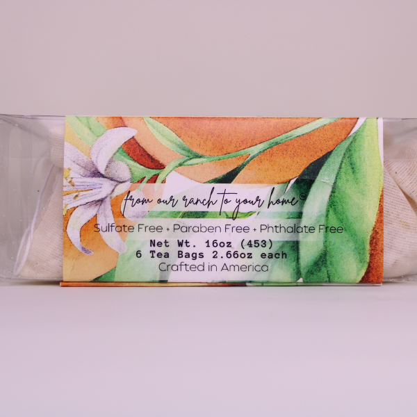 Jimenez Sisters Ranch - Wholesale Bath Soak/Milk - Bath Salt Tea Bags Citrus Burst1
