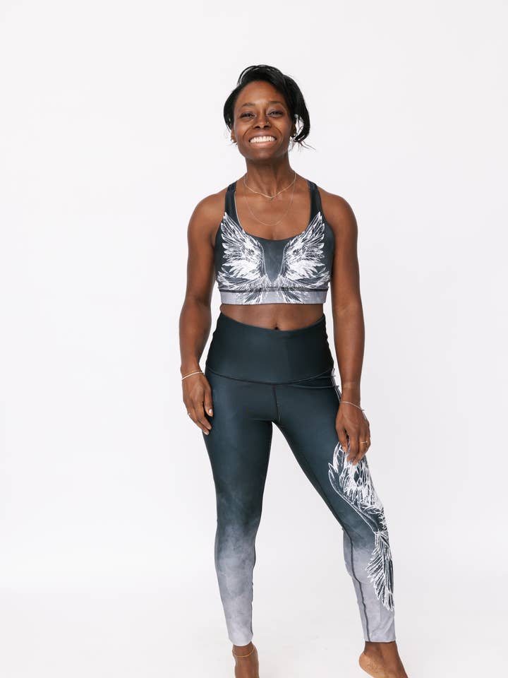 Legging Liberty Wings Pocket pour la vente par Nominou Designs