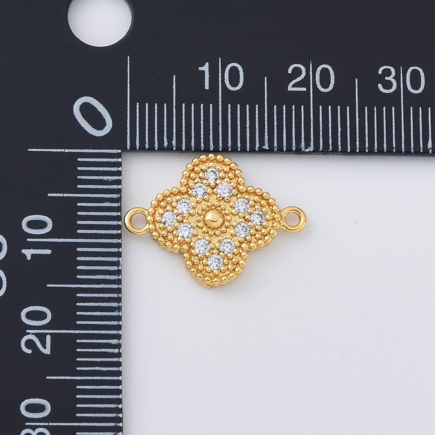 Beads Creation – Großhandel Individueller Charm/Anhänger – Filigraner Anhänger mit vierblättrigem Kleeblatt7