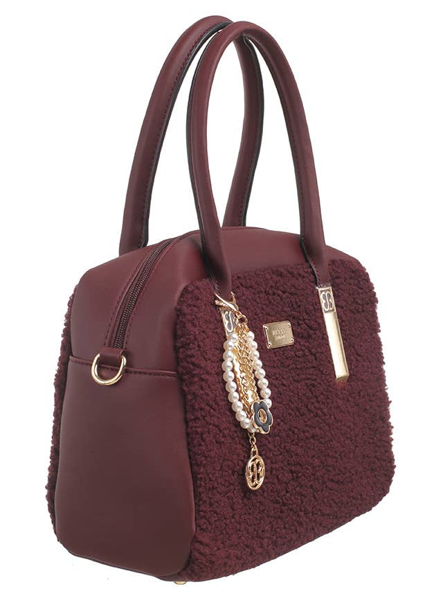 Bessie London – wholesale Tote bag – Women's – COSY LUXE TOTE BAG7