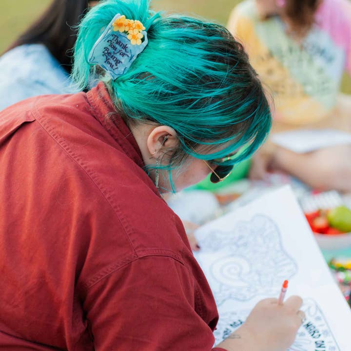 The Peach Fuzz - Wholesale Hair Accessories Set - Women's - Thank You Bag Hair Claw TPF x Lindsey Cherek Waller3