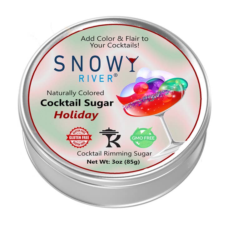 Snowy River Cocktail Glitter Red