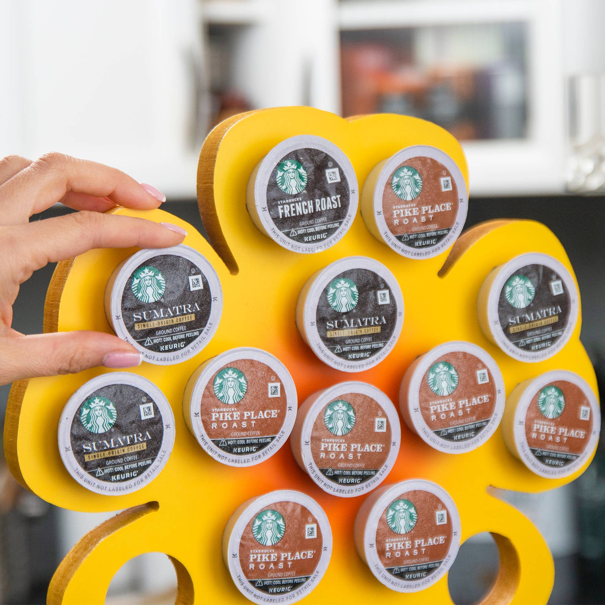 MADE EASY KIT - Wholesale Kitchen Storage/Organizer - Made Easy Kit Front Facing Countertop Coffee Pods Holder2