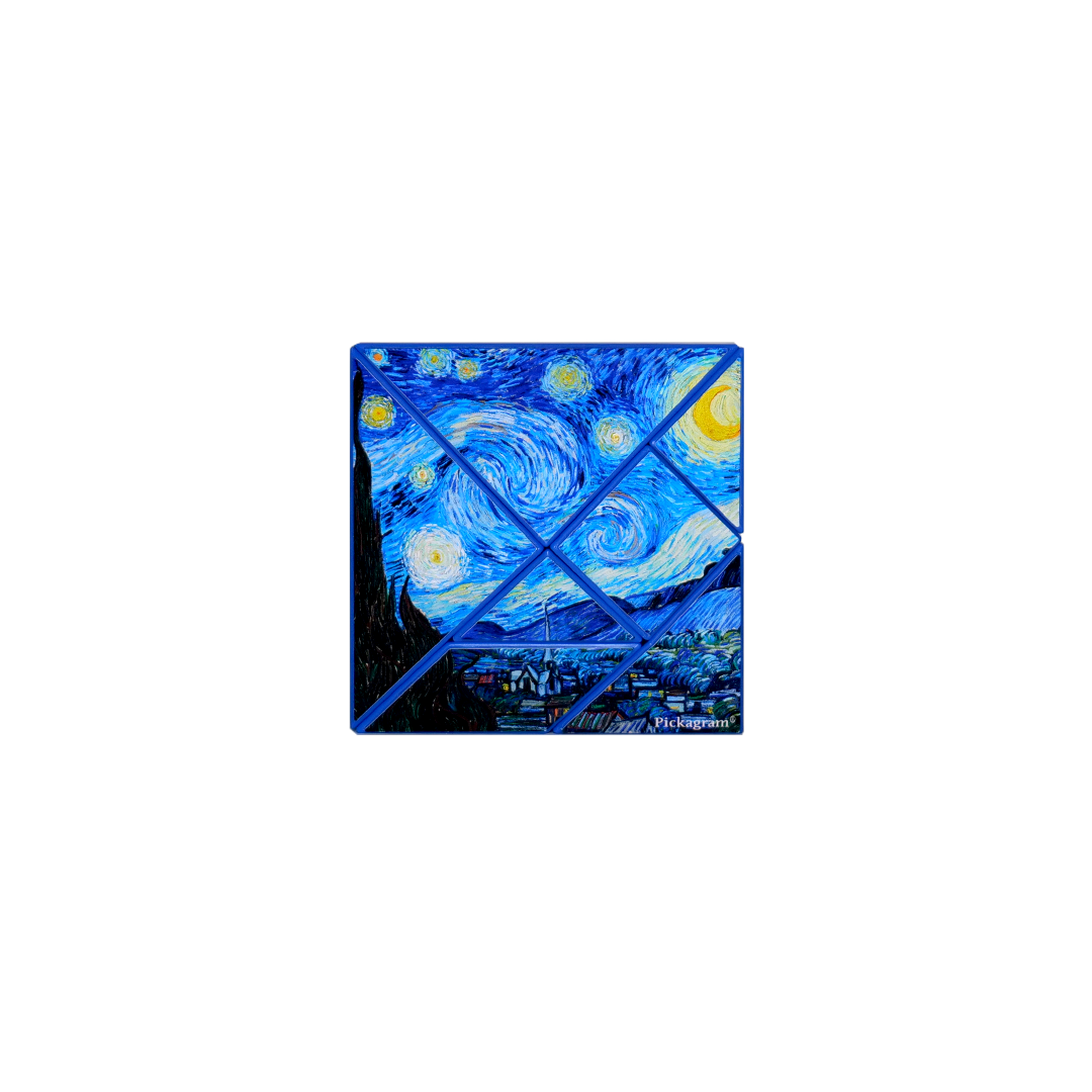 Pickagram - Wholesale Puzzle - Adult - Art Pickagram Magnetic 3D Puzzle_The Starry Night2