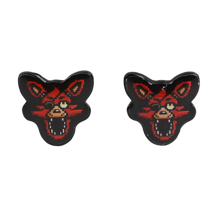 Bioworld Merchandising - Wholesale Stud/Post Earrings - Five Nights at Freddy's Pixelated 6 Pack Earring Set2