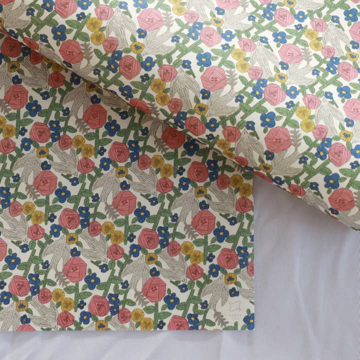 REGARO PAPIRO - Wholesale Inpakpapier per rol - Washi inpakpapier -WILD BIRDS-1