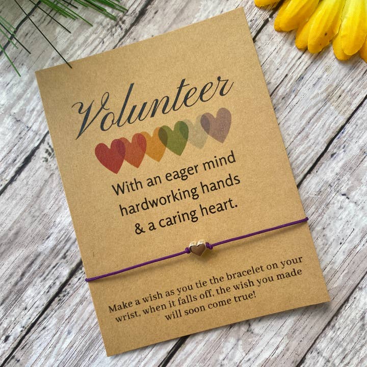 Lillydesigncrafts - Wholesale Charm/Dangle Bracelet - Volunteer Handmade Wish Charm Bracelet