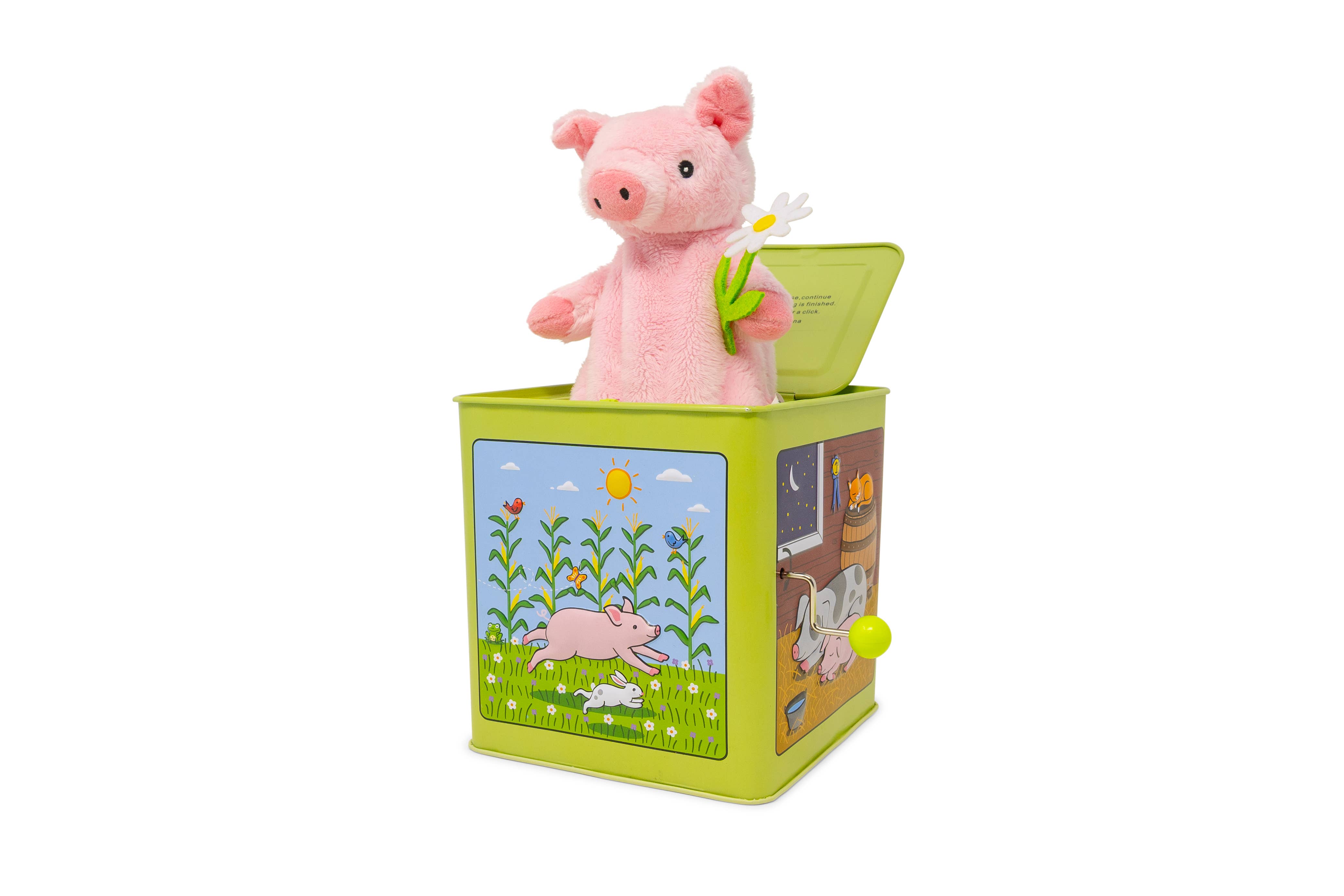 Jack Rabbit Creations - Wholesale Toy Set - Kids - Poppy the Pig Jack in the Box
