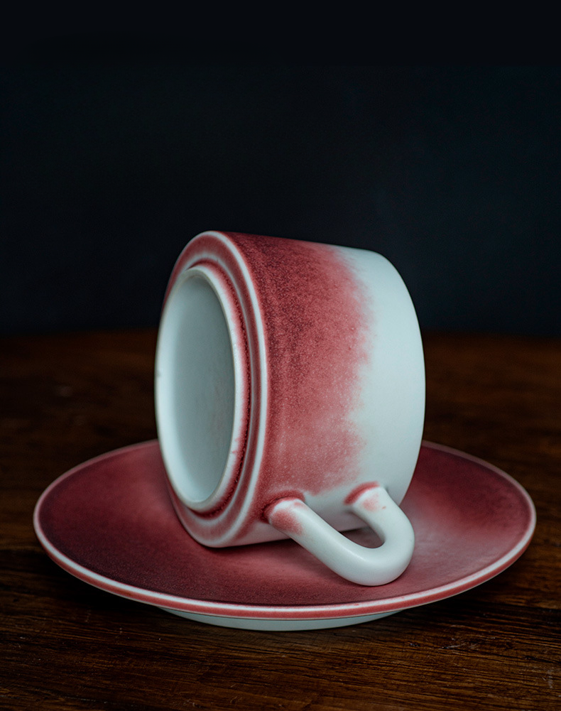 Gohobi （We cover U.S. import duties） - Vendita all'ingrosso Tazza - Set tazza e piattino in gres giapponese colorato graduale fatto a mano Gohobi12