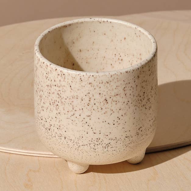 Square Footed Planter 3in for wholesale by Klei Ceramics