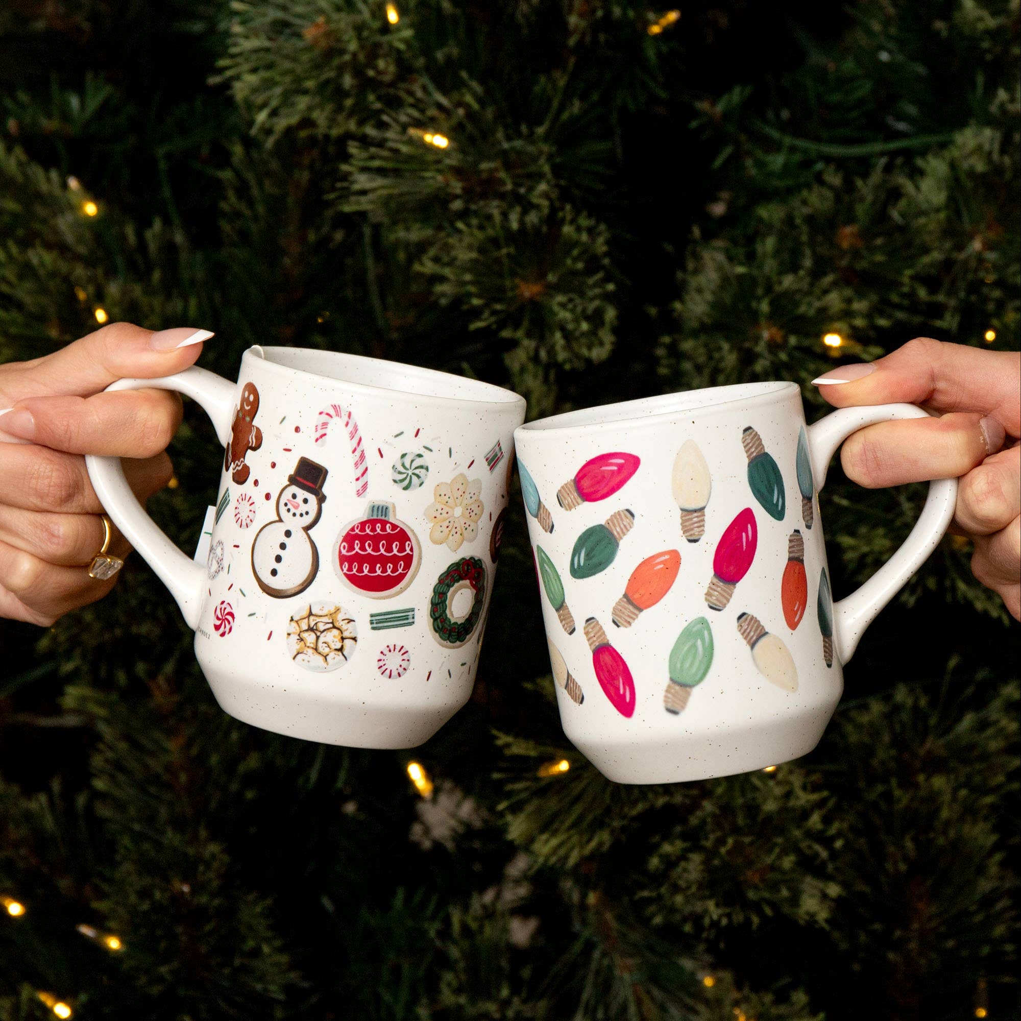 1canoe2 | One Canoe Two Paper Co. - Wholesale Coffee Mug - Sweet Holiday Christmas Cookies & Candy Ceramic Mug3