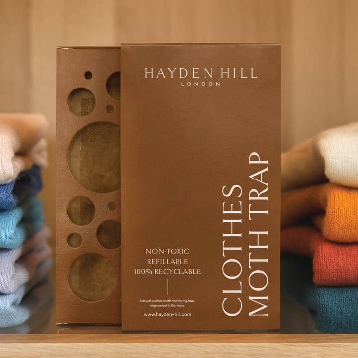 Powerful Clothes Moth Traps - 3 pack - Odorless and Non-Toxic for wholesale by Hayden Hill US