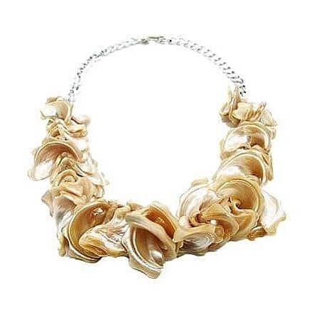 Mother of Pearl Necklace for wholesale by Mahogani Collections