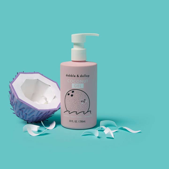 Dabble & Dollop® - Wholesale Body Wash/Shower Gel - Kids & Baby - All-Natural Coconut Shampoo, Body Wash & Bubbles6