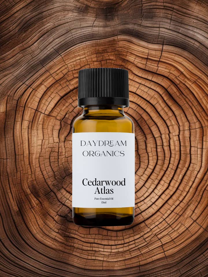 Cedarwood (Atlas) Essential Oil for wholesale by Daydream Organics | Prairie Doctor Brand