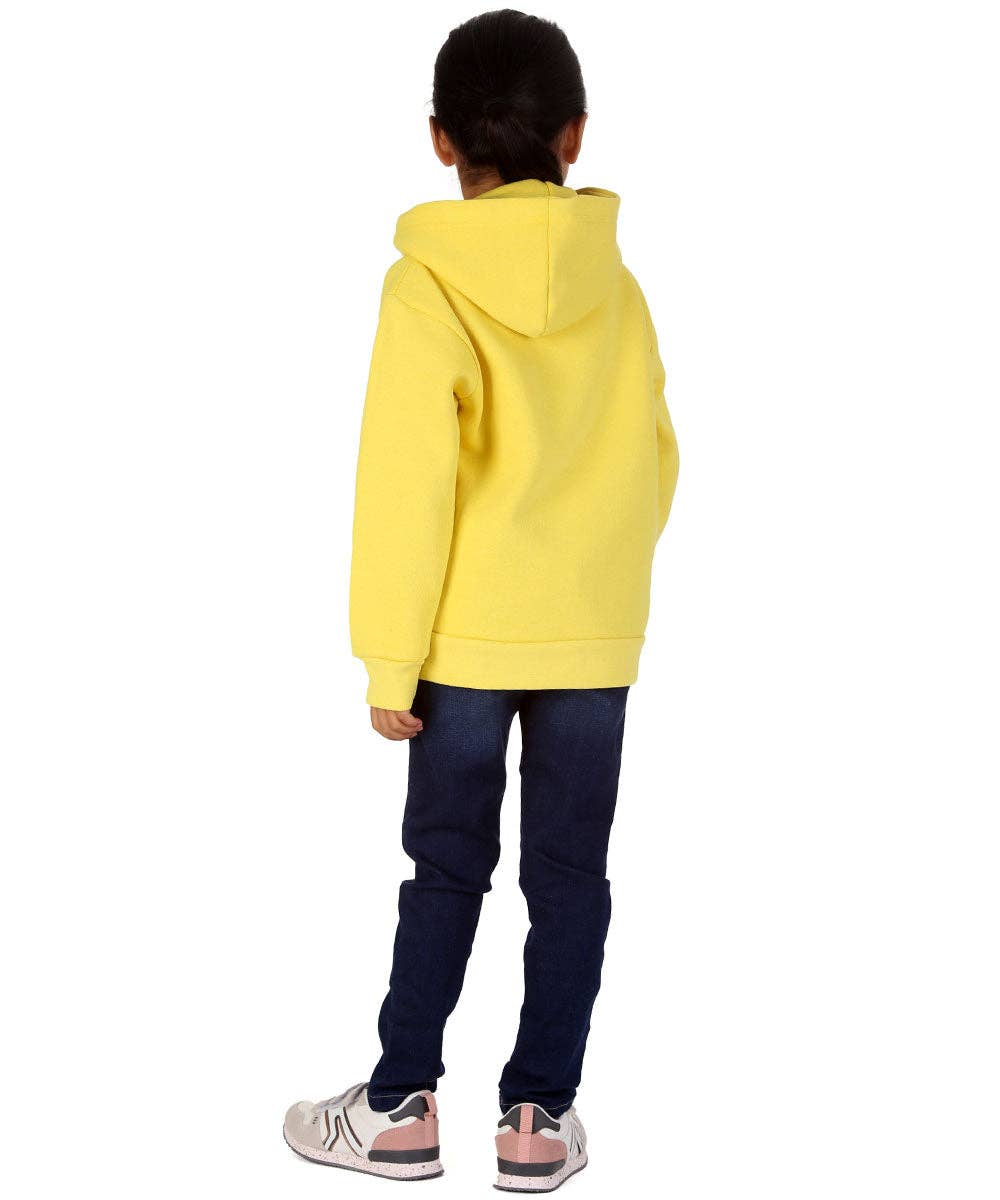 Gul Trendy Toggs Børn Plain Overhead Gul Hættetrøje for engroshandel på Faire3