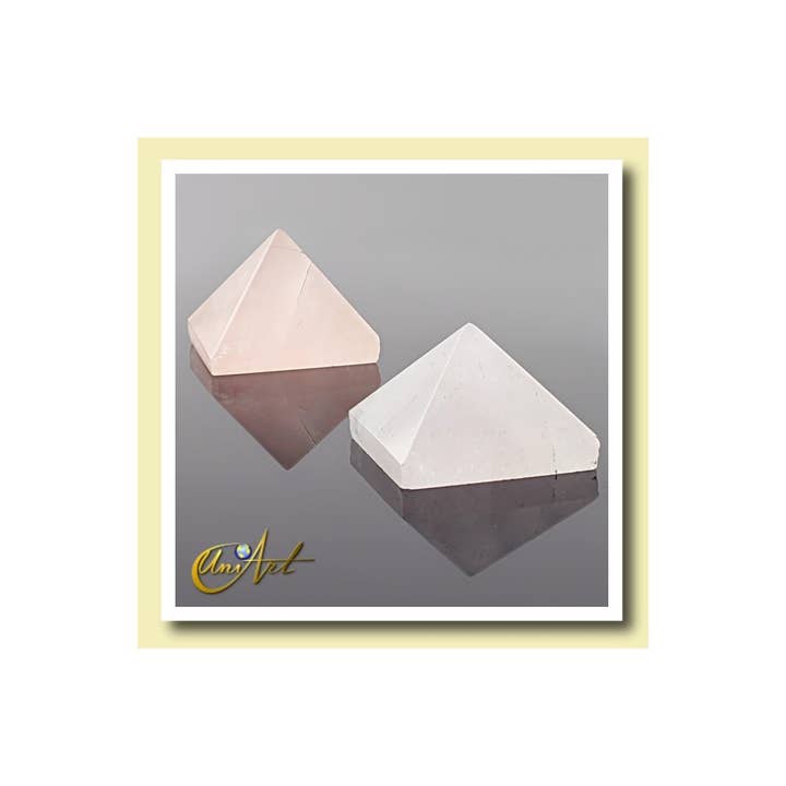 UniArt - Wholesale Spiritual Stone/Crystal - 1.5 Cm Quartz Pyramid2