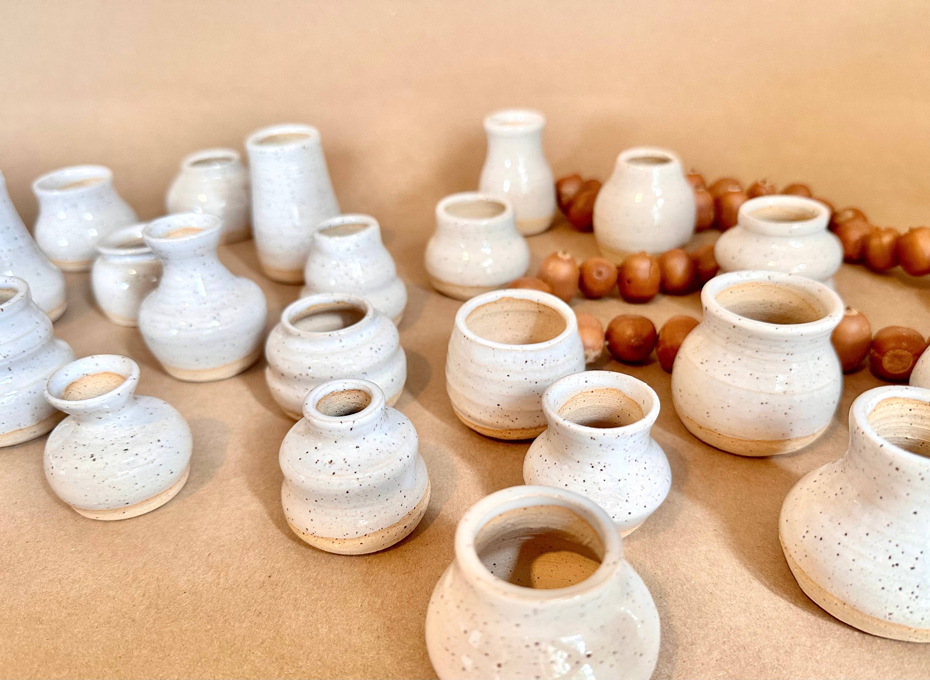 Sav J. Art - Wholesale Vase - Baby Bud Vases/ Cat Whisker Holder/ Toothpick Holder 1