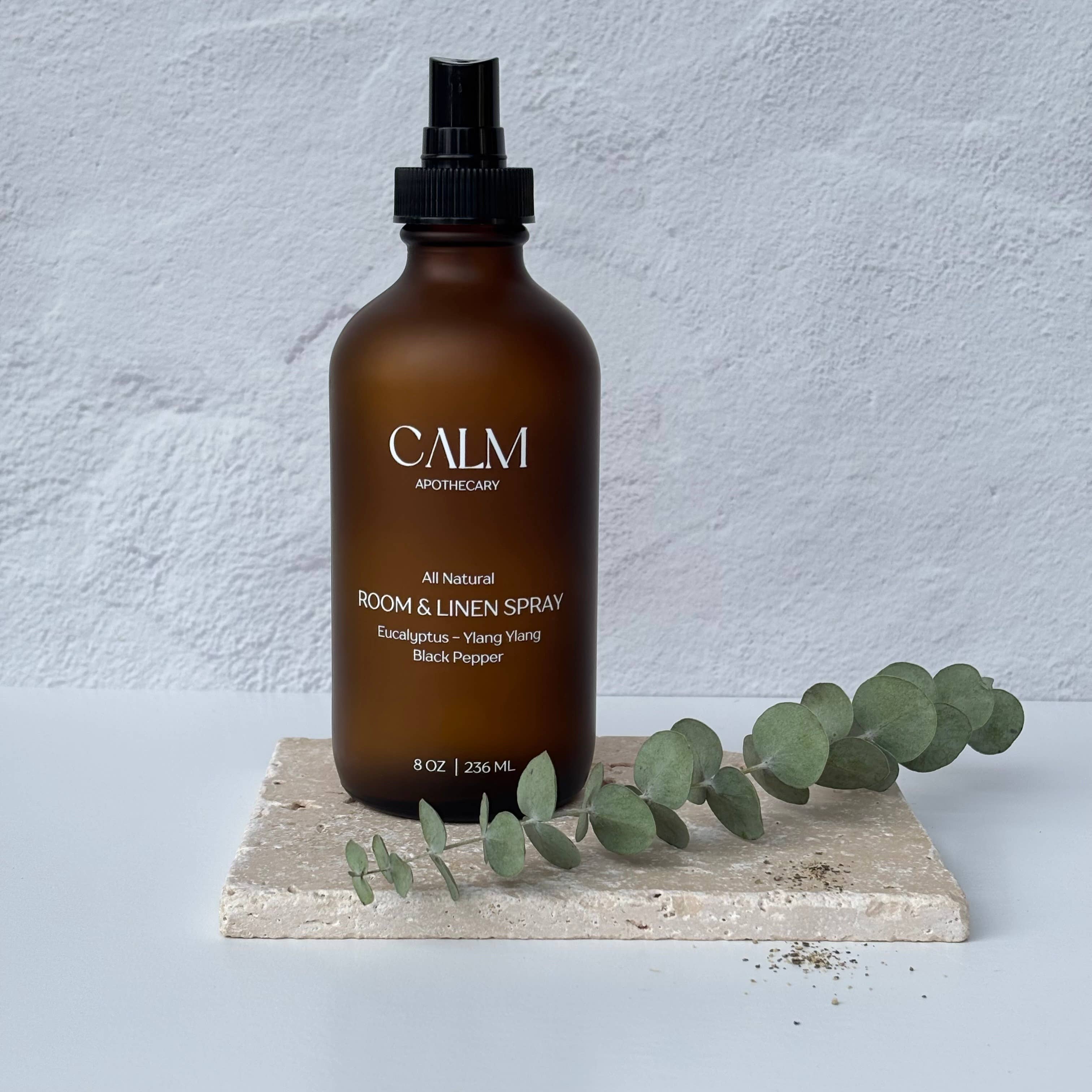 Eucalyptus Room & Linen Spray for wholesale by Calm Apothecary