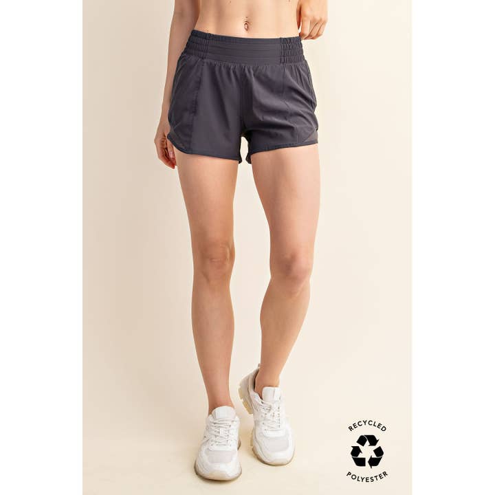 Rae Mode - Wholesale Athletic Shorts - Women's - RECYCLED ACTIVE SHORT WITH MESH55