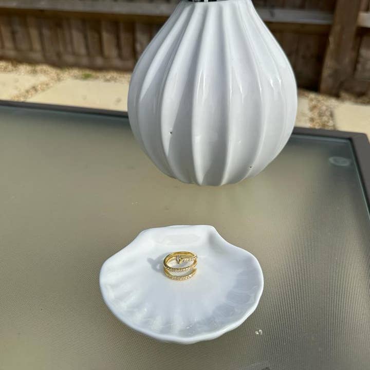 Gemscape UK - Wholesale Multi-Stone Ring - Spiral Open Ring (Adjustable) Gold3