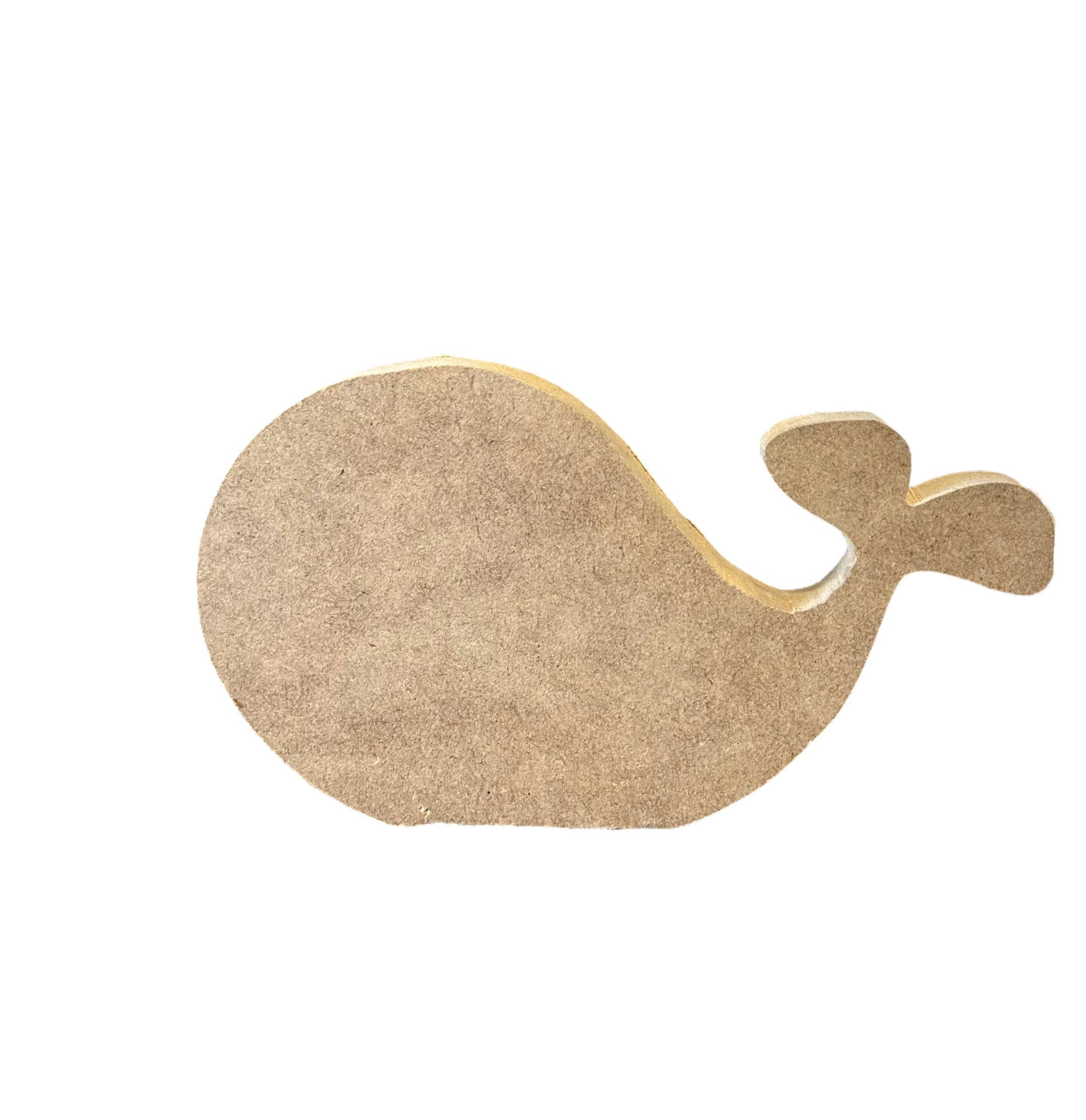 Inkwood Crafters - Wholesale Decorative Tabletop Object - Primitive Wood Whale Shelf Sitter1