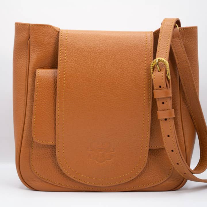 Maïa Camel - bolsa de ombro por atacado de Naelys