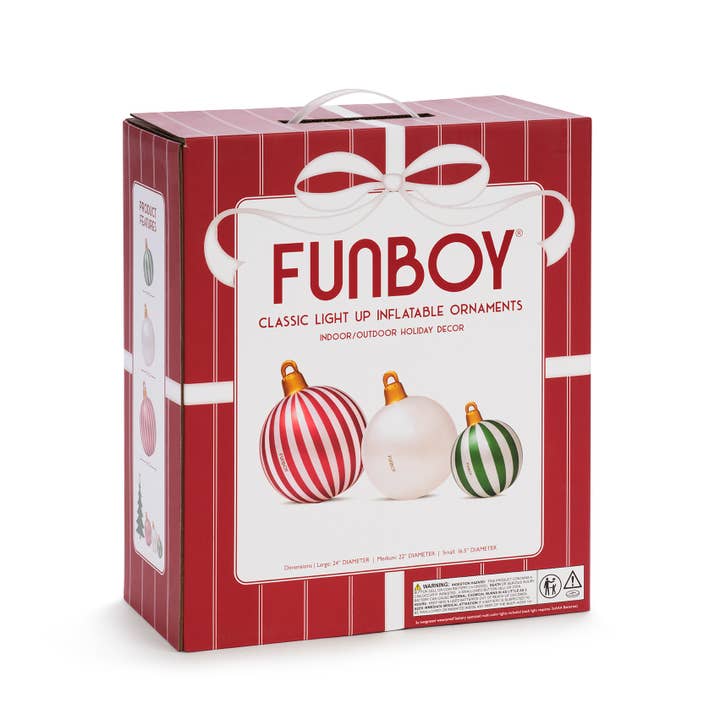 FUNBOY - Wholesale Ornament Set - Classic Light Up Inflatable Ornaments3