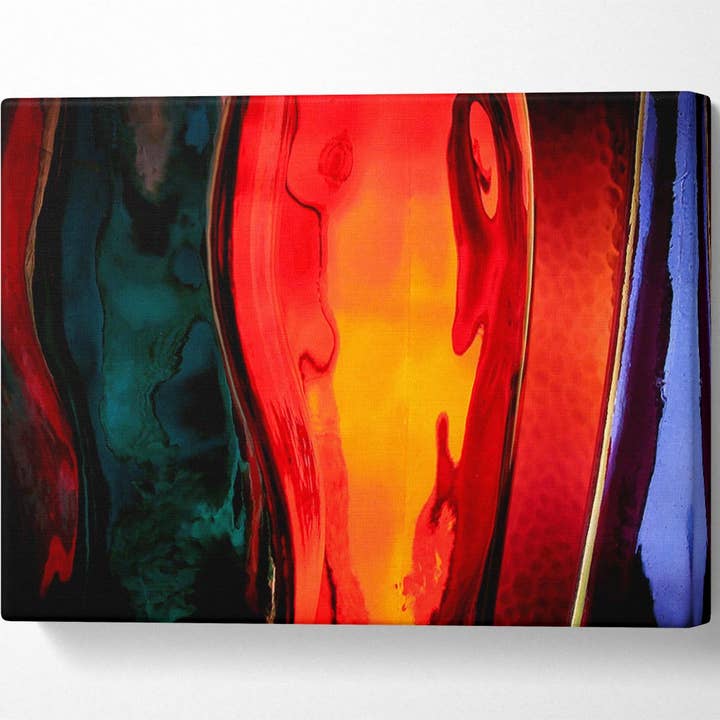 Simply Canvas Art – wholesale Konsttryck – Färgade flaskor