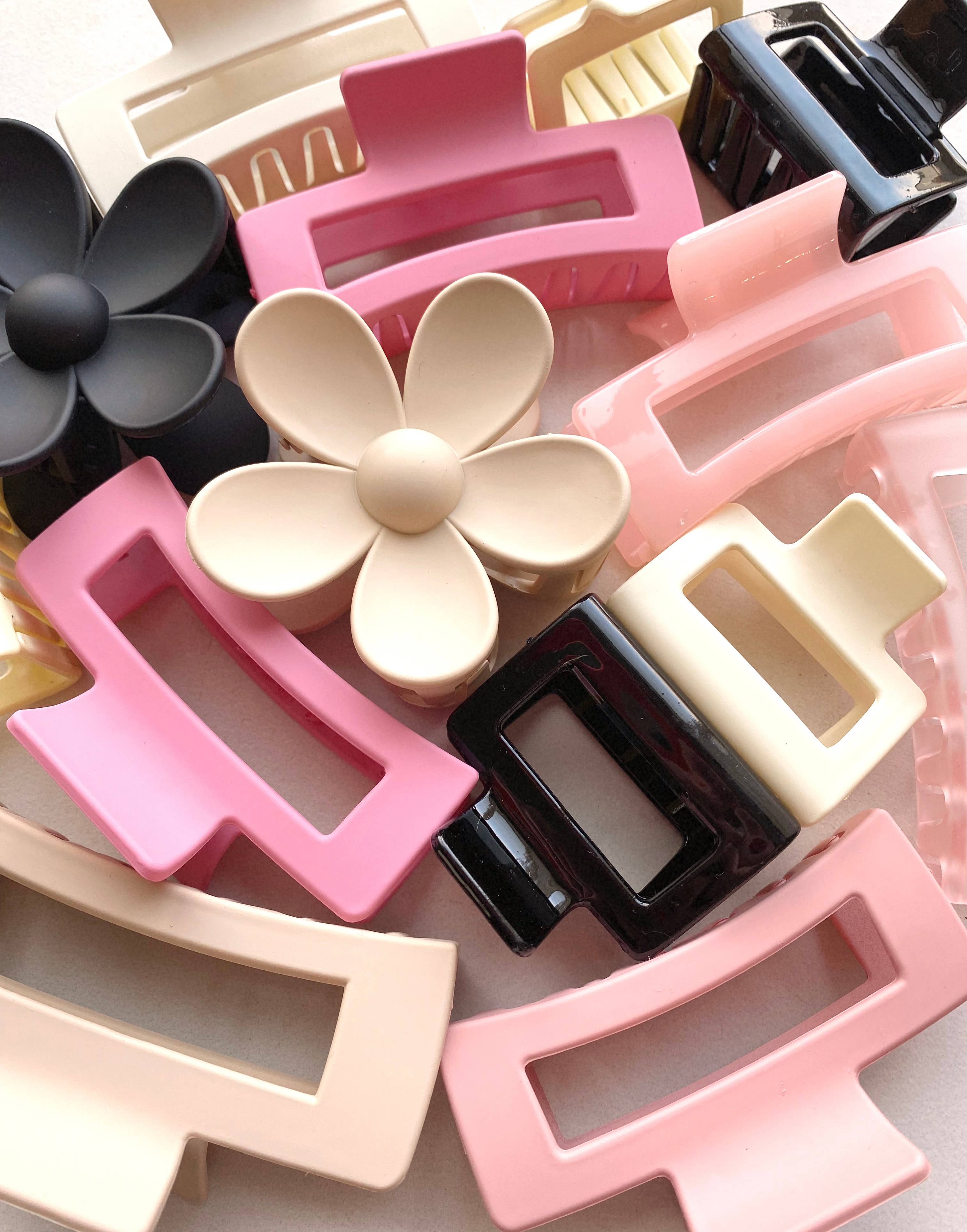 Saige Collective - Wholesale Hair Clip - Women's - Manhattan Claw Clip - Ten Pack1