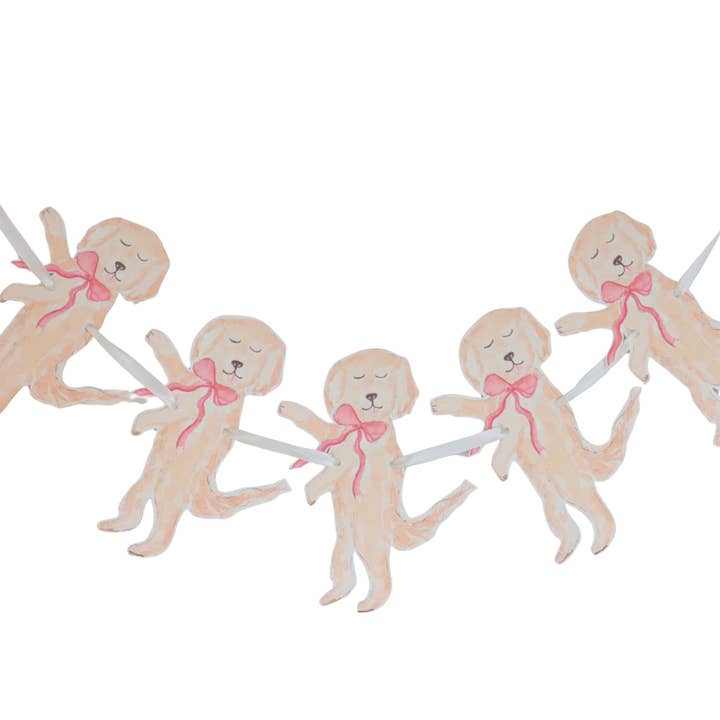 Doggie Paper Garland for wholesale by Pretty Homestyle