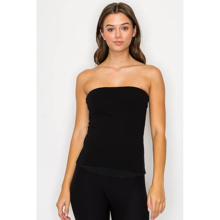 Timeless - Wholesale Shirt - Women's - Double Layered Long Tube Top7