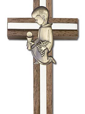 Croce da Parete per Comunione Ragazzo per la vendita all'ingrosso da parte di Tony’s Jewelry
