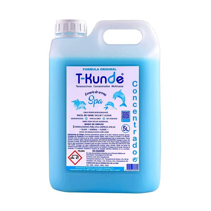 Multipurpose Cleaner 5L Drum Spa Scent Essence for wholesale by TinaNatur Distribuciones