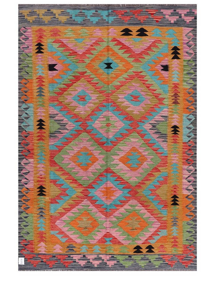 Maimana Afghanistan Kelim-Teppich - 245 x 167 cm für den Großhandel von Imaco Rugs