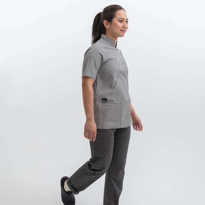 Tilit Women's Recycled Chef Coat for wholesale by Tilit NYC