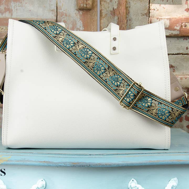 Maria's Valley - Venta al por mayor Correa de bolso - Mujer - Correa de bolso Aileen Azul (bolso no incluido)4