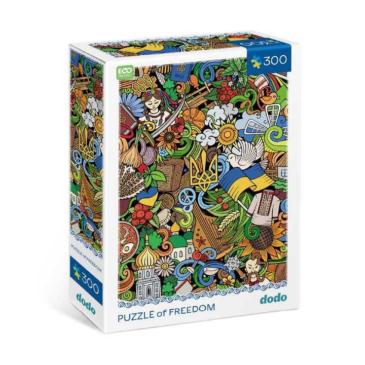 Classic Puzzle For Kids & Toddlers Ukrainian Mood 300 pcs for wholesale by DoDo Brand