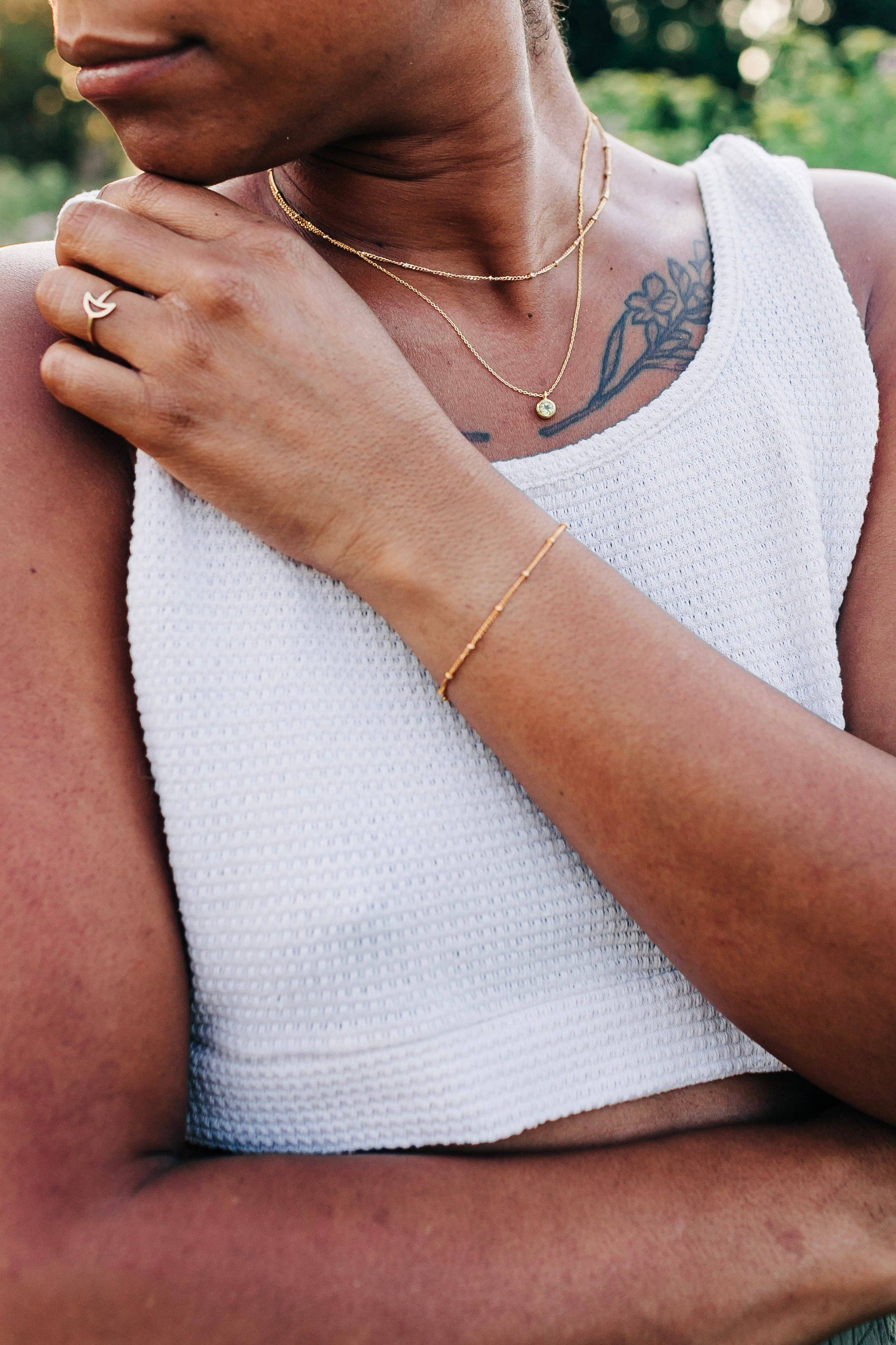 Heart and Lotus Sterling Silver Jewelry - Vendita all'ingrosso Collana con ciondolo/pendaglio - Collana con pietra di nascita di dicembre in turchese e oro3