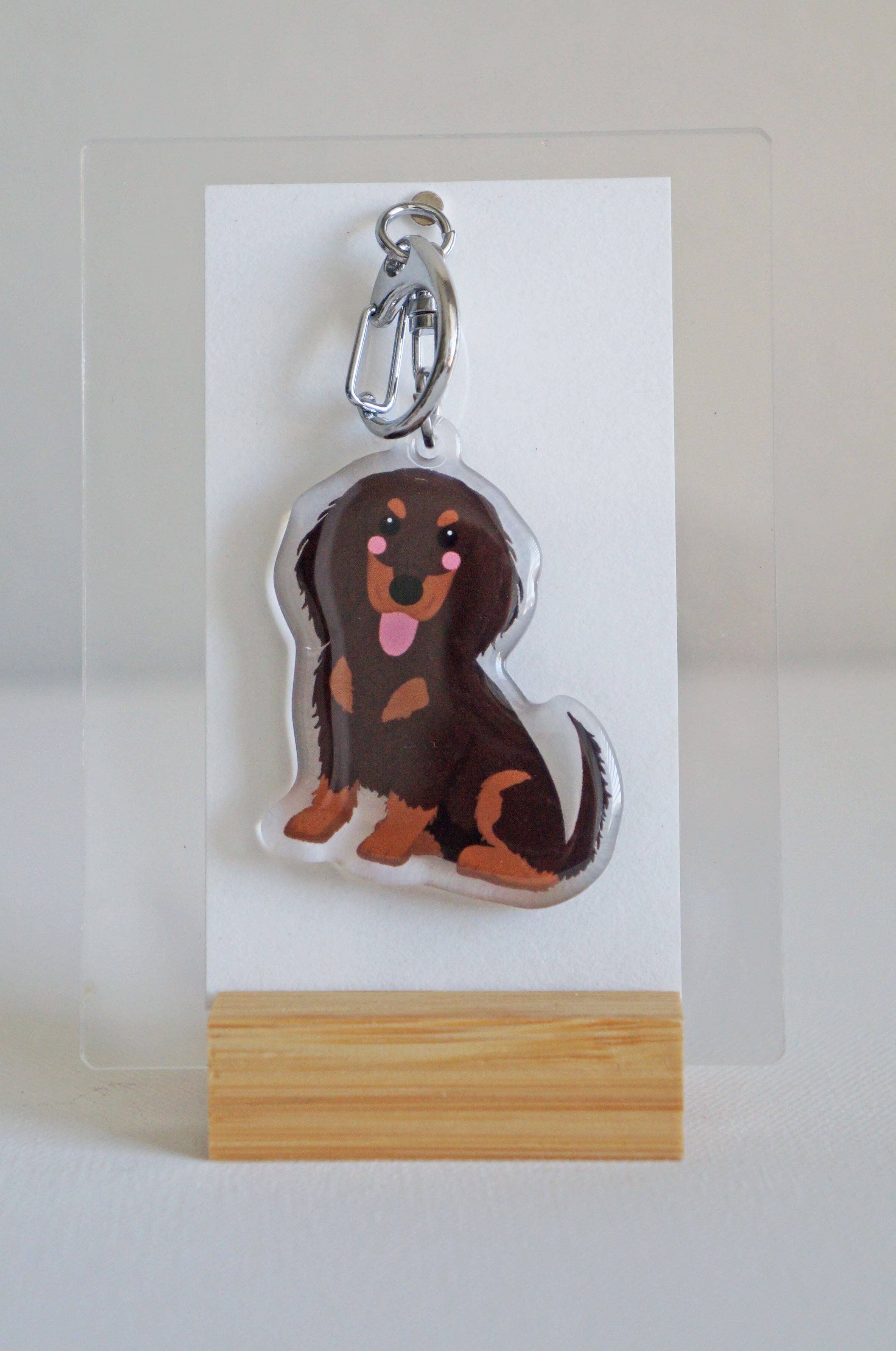 kiwi & WILLOW - Wholesale Keychain - Unisex - Dachshund Epoxy Keychain5