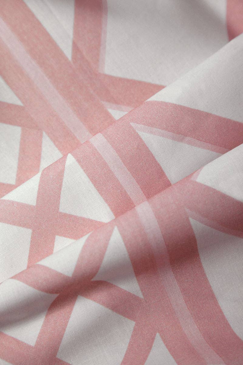 Little Cabari - Wholesale Curtain - TREILLAGE fabric color Pink1
