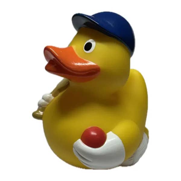 Cricket Player Rubber Duck for wholesale by The Duck Hut