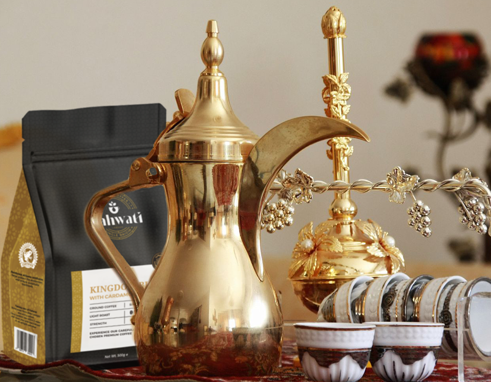 KAHWATI SPECIALITY COFFEE – wholesale Coffee beans – Kingdom Blend - Arabic/Saudi Coffee | Cardamom & Saffron6