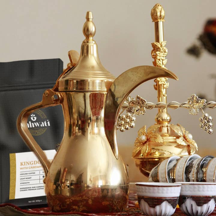 KAHWATI SPECIALITY COFFEE - Wholesale Coffee Beans - Kingdom Blend - Arabic/Saudi Coffee | Cardamom & Saffron6