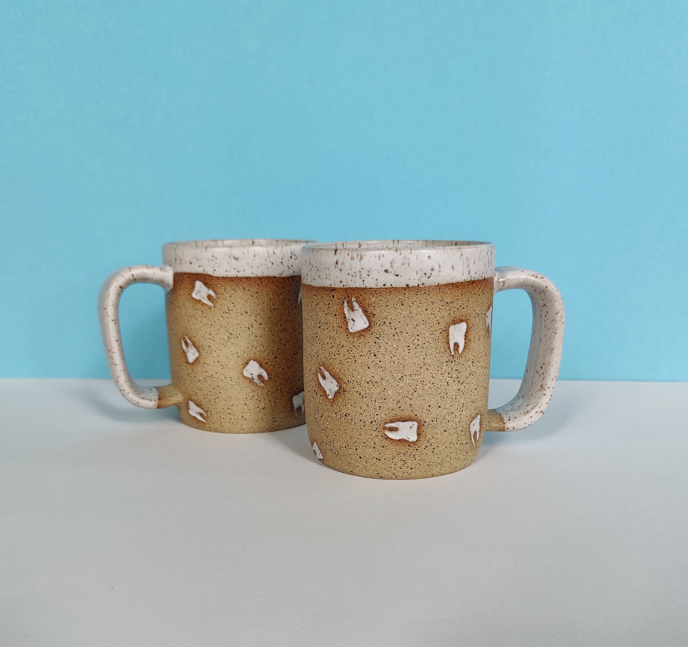 Osso Ceramics - Wholesale Coffee Mug - Floating Tooth Mug1