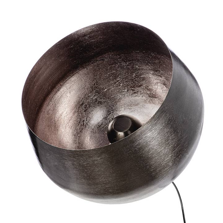 Gilde Handwerk Macrander GmbH & Co. KG - Wholesale Accent/Desk Lamp - Silver metal floor lamp “Meteo” D. 50 cm0