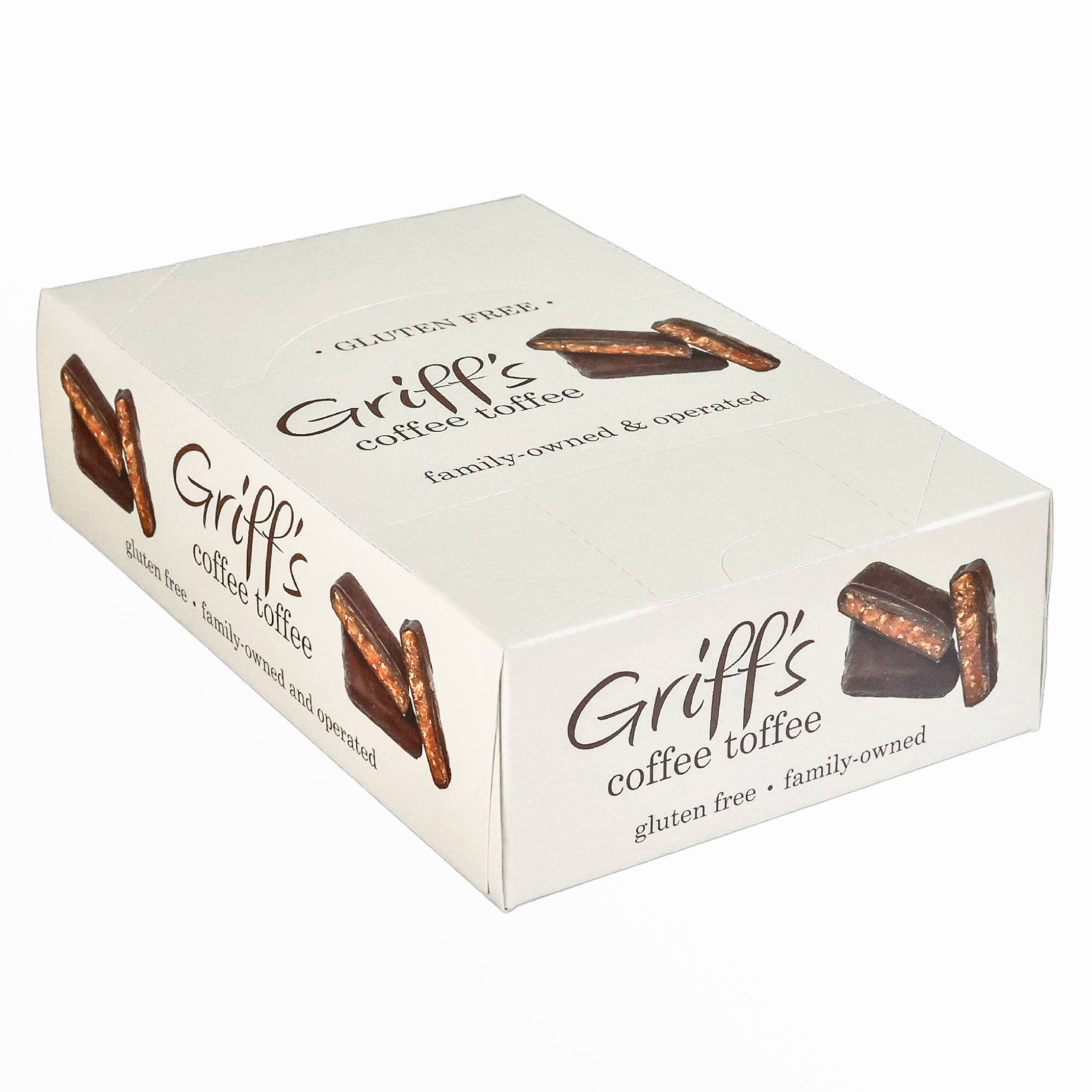 Griff's Toffee - Vente Caramel anglais - Caramel au café Griff's - 1 oz de caramel au chocolat noir6