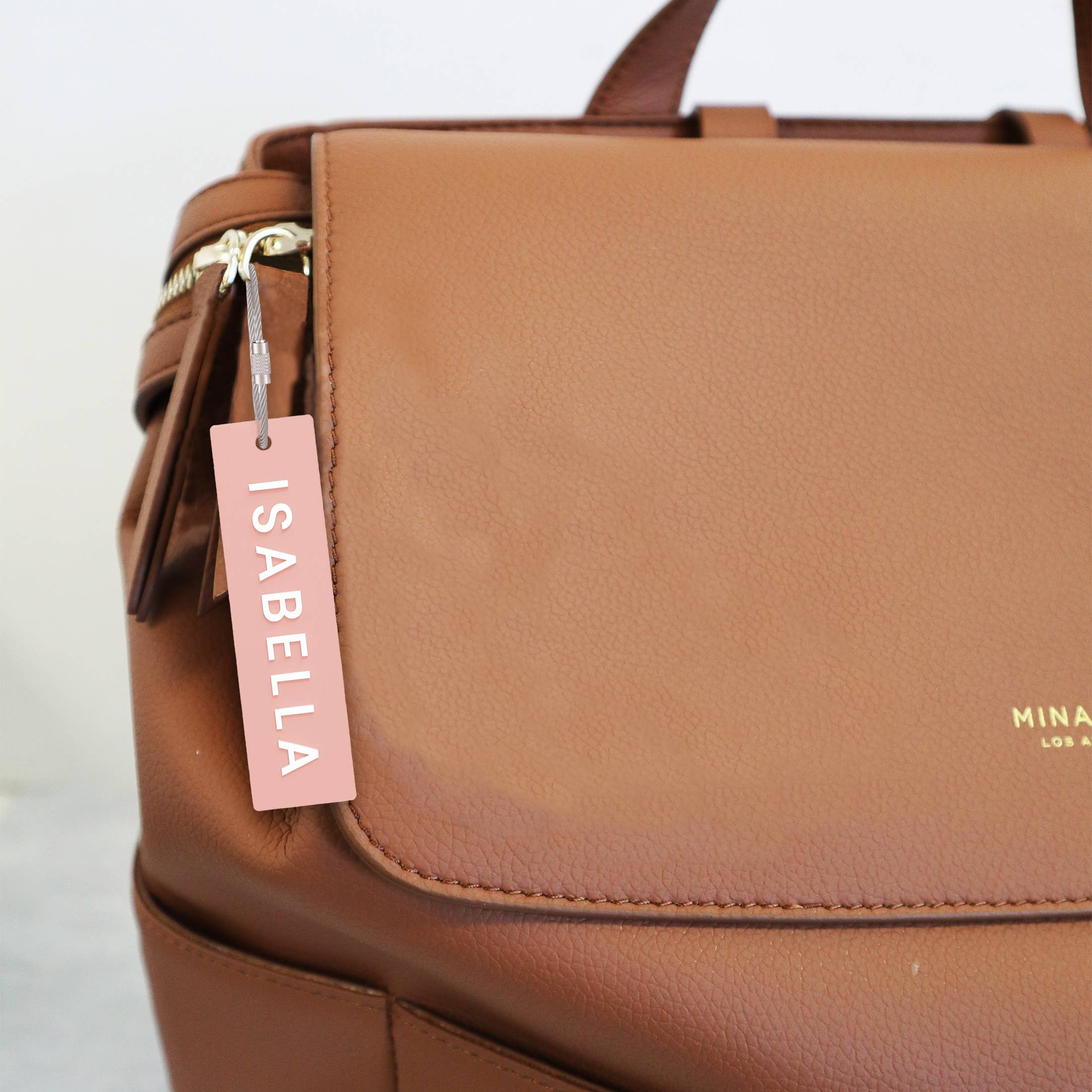 The Cotton & Canvas Co. - Wholesale Keychain - Unisex - Personalized Name Acrylic Keychain and Bag Tag1