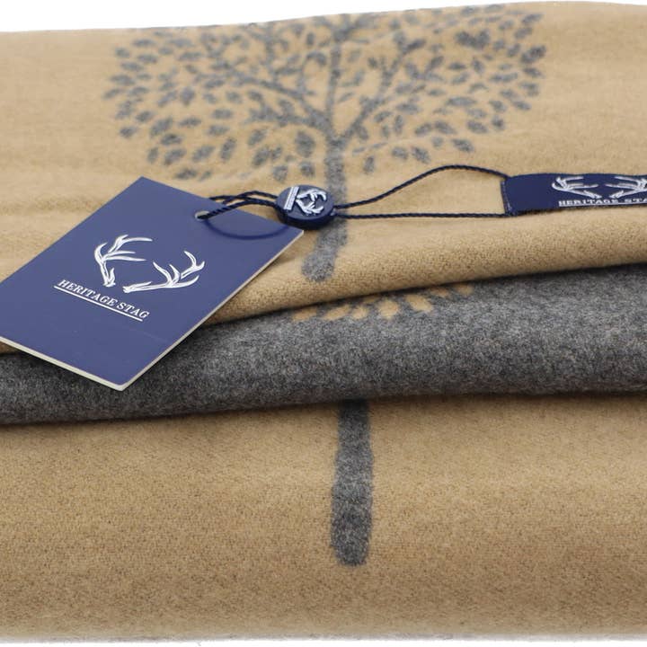 Alba Wholesale - Wholesale Scarf - Women's - Supersoft Tree Of Life Scarves (Short Fringe)2