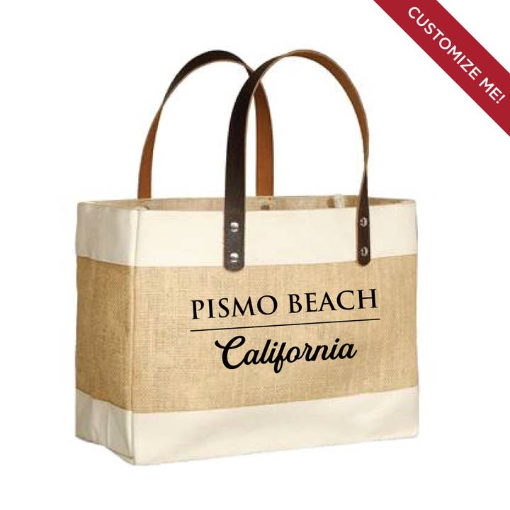 City and State - Your City/State Custom Printed Petite Tote for wholesale by Upper Lake Tote Bags